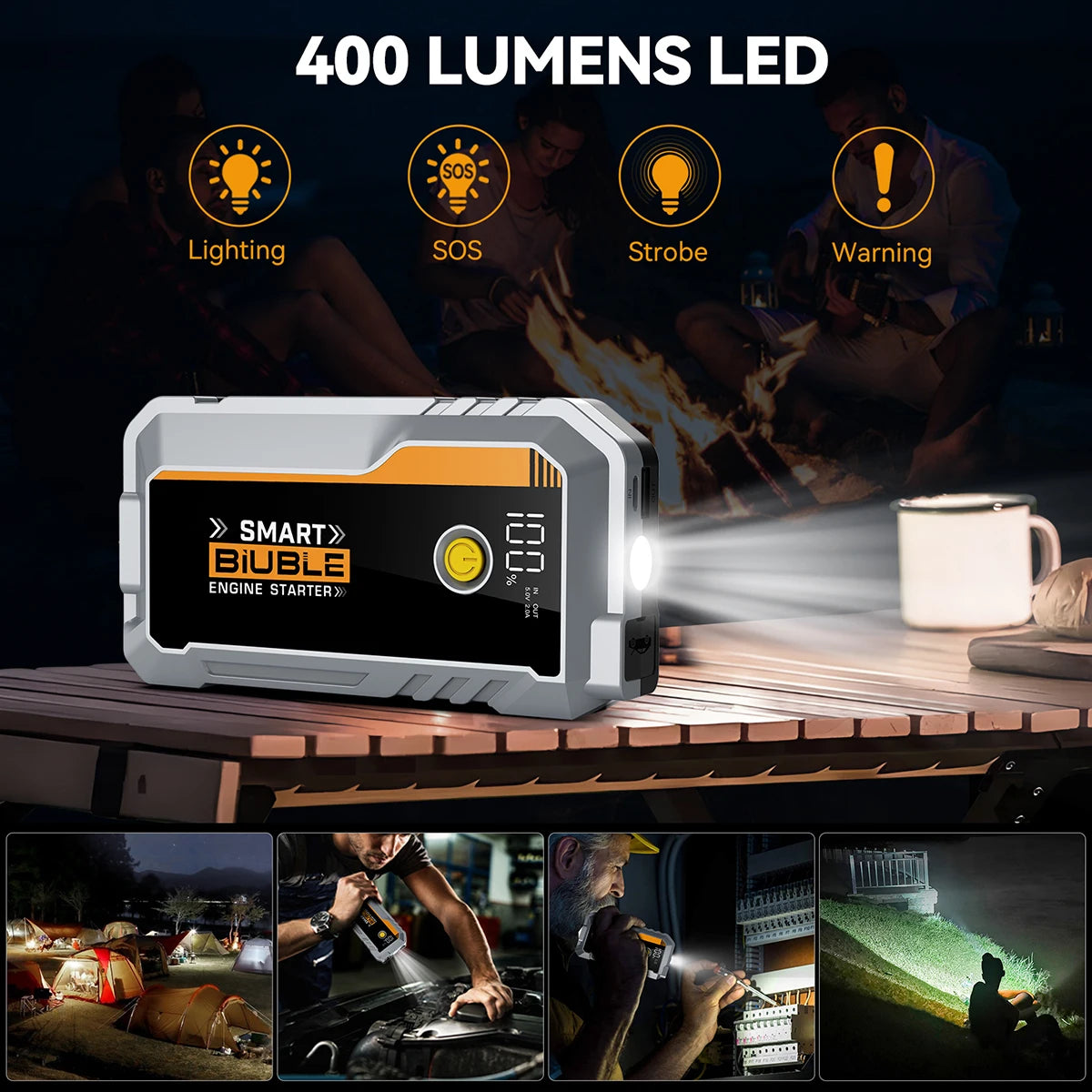 Power Bank Car Auto Start Portable Charger