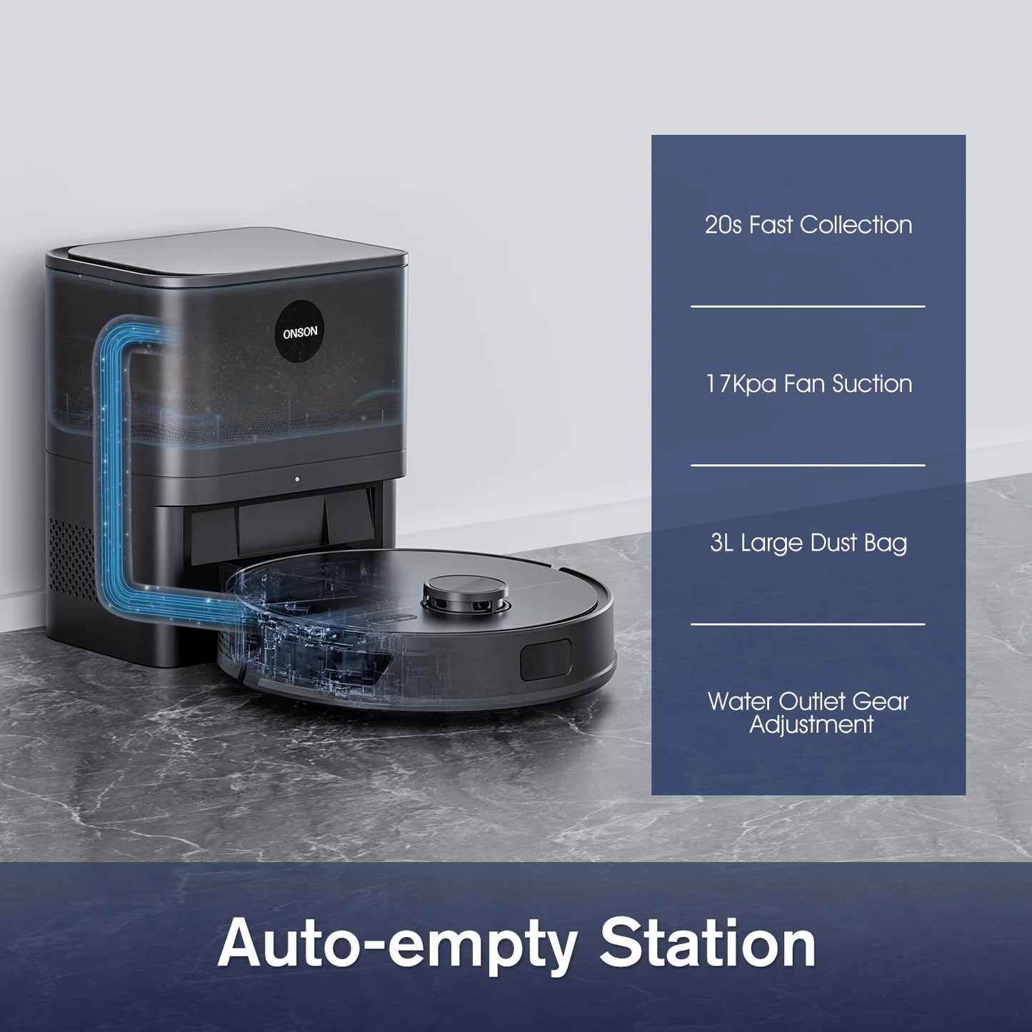 Robot Vacuum Cleaner, LiDAR Navigation, Virtual Barrier
