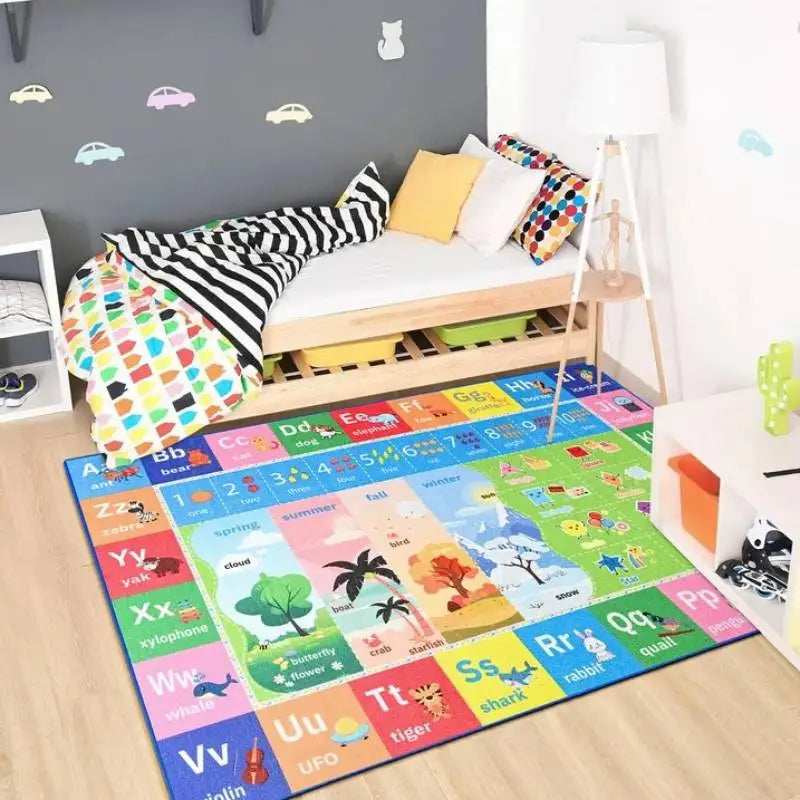 Kids Play Rug Educational Carpet Gaming Rugs