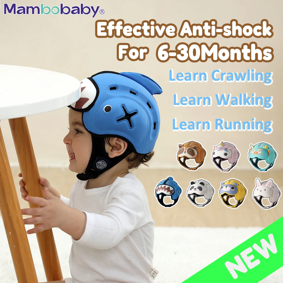 Safe Helmet Toddler Headgear Infant Crawl, injury