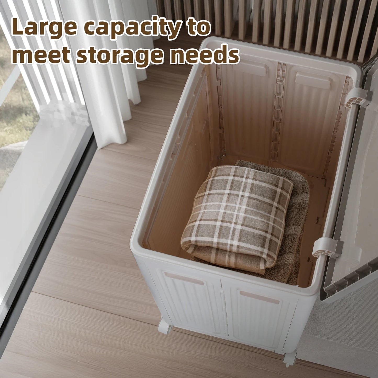 Foldable Storage Box  Multi-Purpose Storage Cabinet