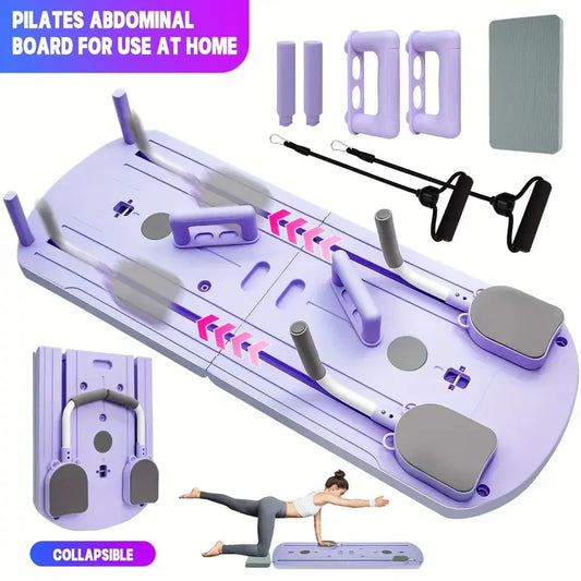 Yoga Board Portable Folding Pilates Abdominal Strength