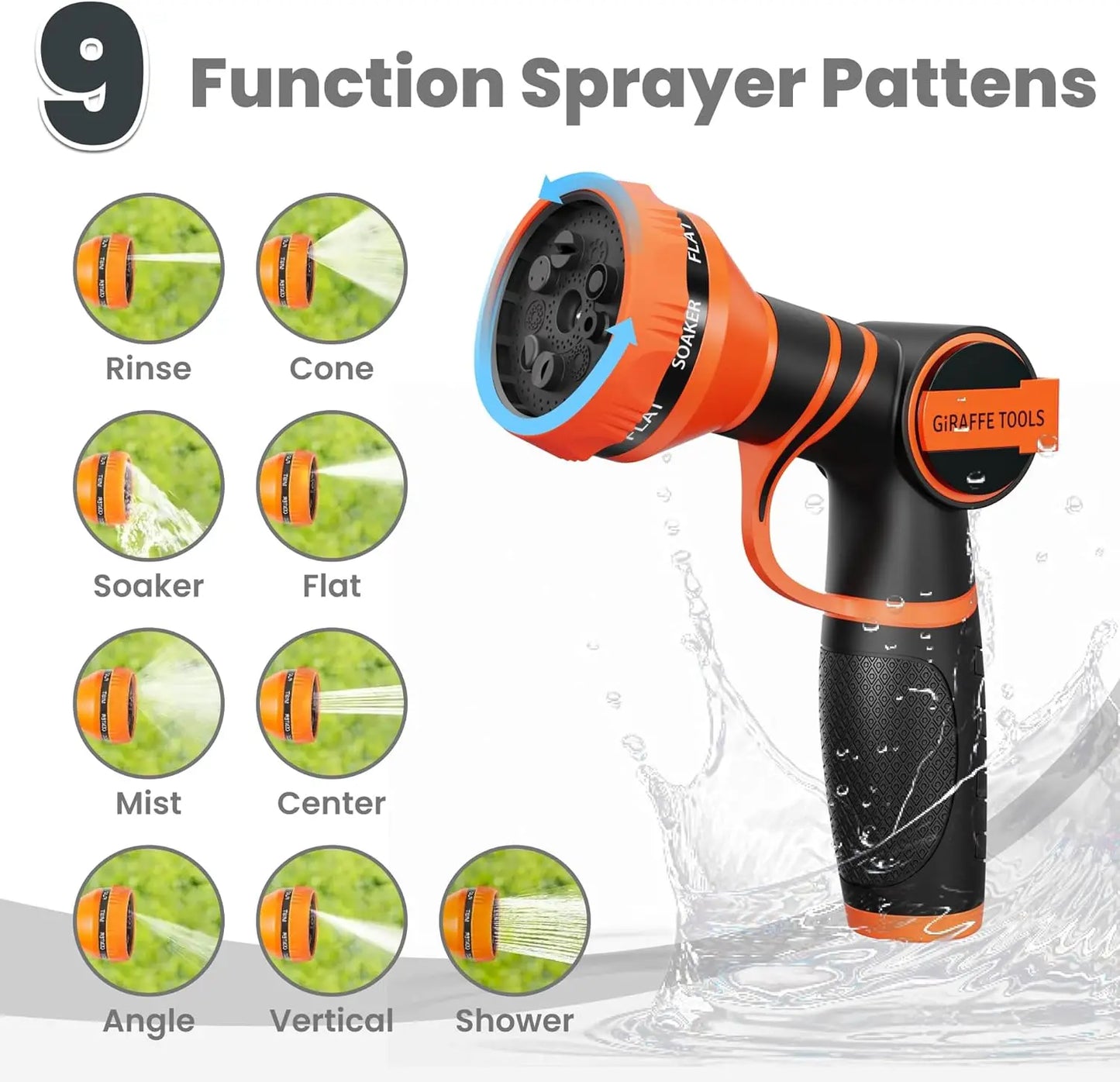 Garden Hose, Stainless Steel Metal Hose, Kink less