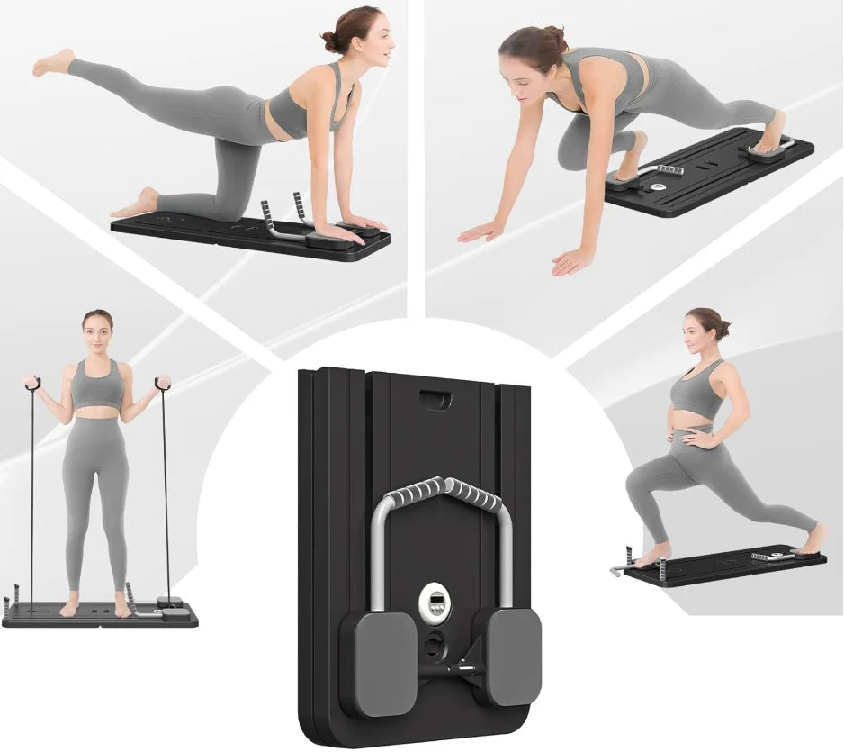 Pilates Board -  Multi-Purpose Foldable  Sliding Board