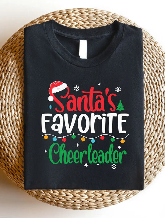 Cheer Xmas Matching Shirt, Team Short Sleeve