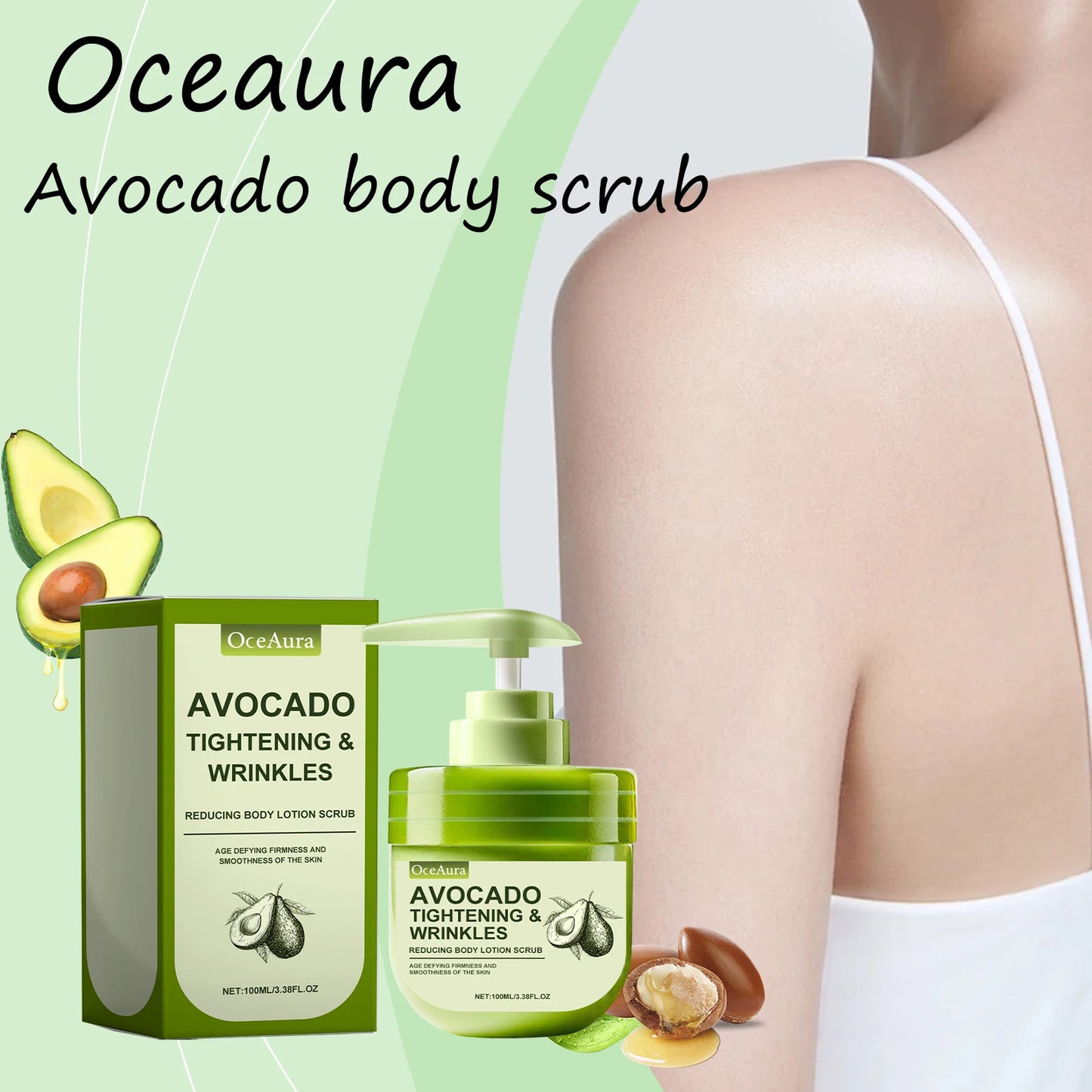 Avocado Body Scrub Remove Dead Skin  Lotion