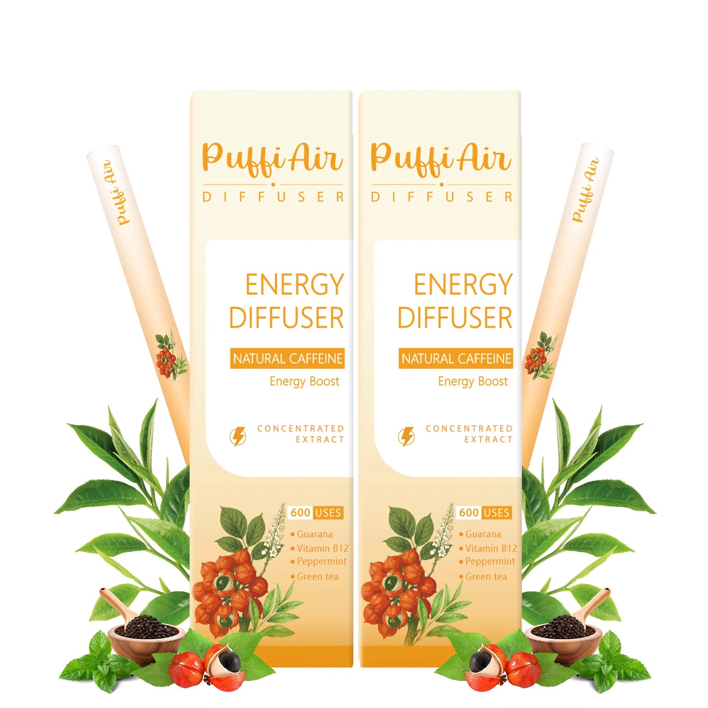 1 - pack / 2 - pack / 4 - pack New-Energy Diffuser - 600 Uses