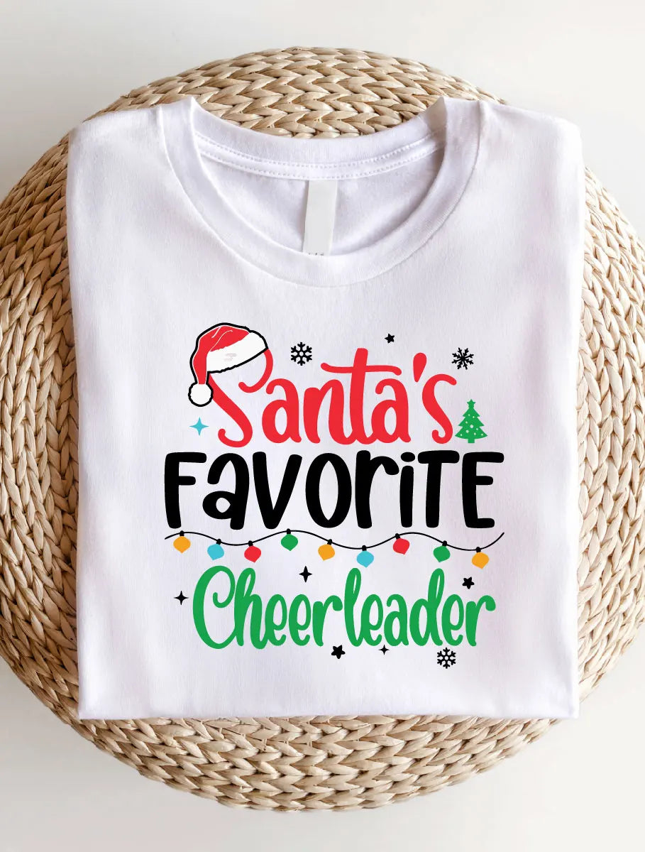 Cheer Xmas Matching Shirt, Team Short Sleeve