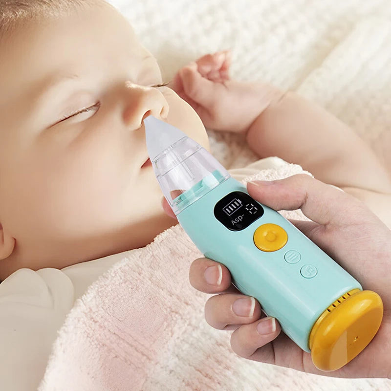 Adjustable Infant Nasal Aspirator Rechargeable Newborns Toddlers