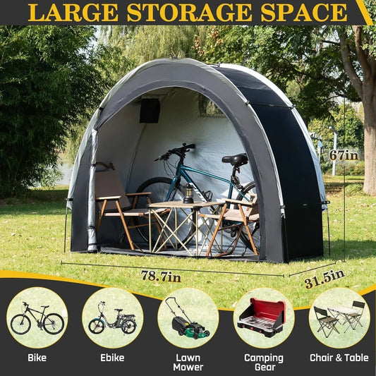 Bike Storage  Tent, Outdoor Oxford Fabric Waterproof