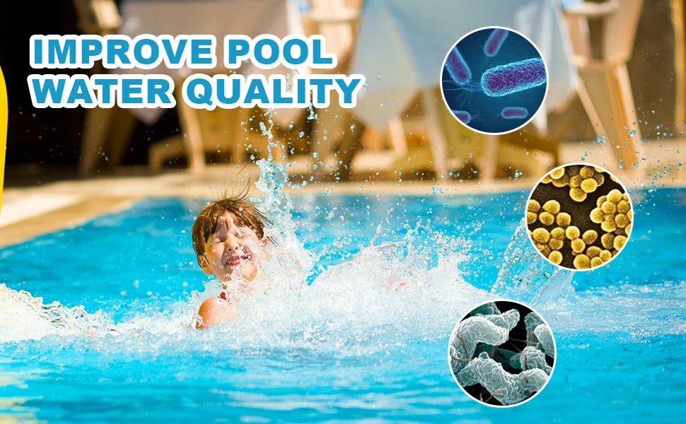 Chlorine Tablets  Swimming Pool Water Purifier Stabilized