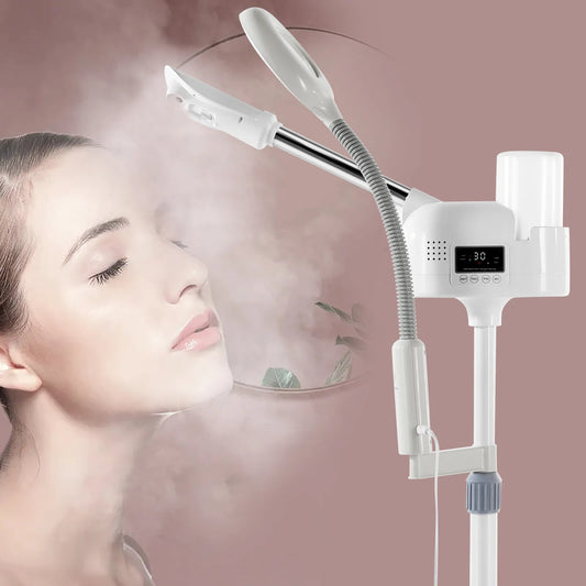 Hot Facial Steamer Magnifying Lamp  Skin Care