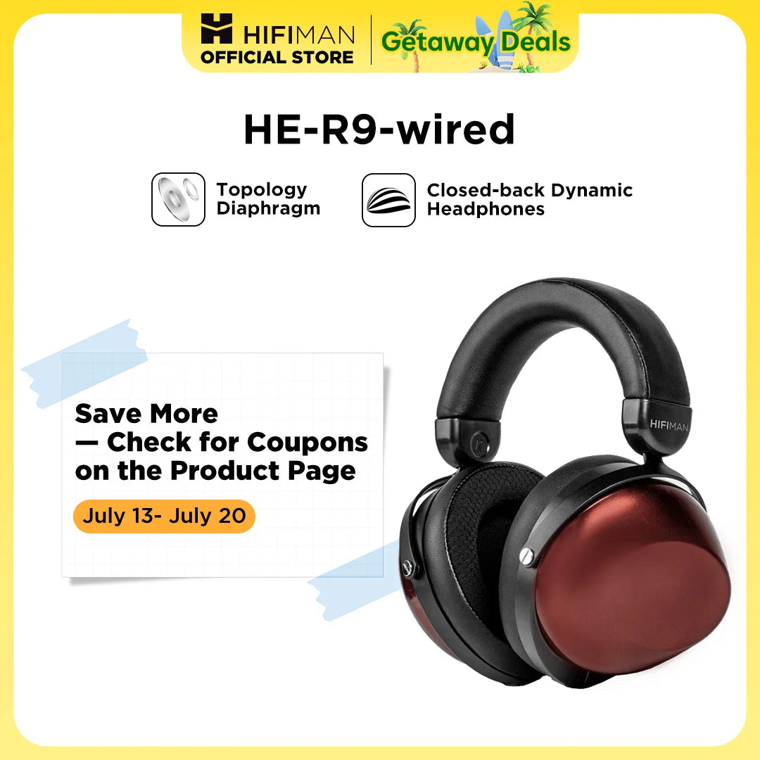 Dynamic Closed-Back  Headphones Diaphragm-Wired Version