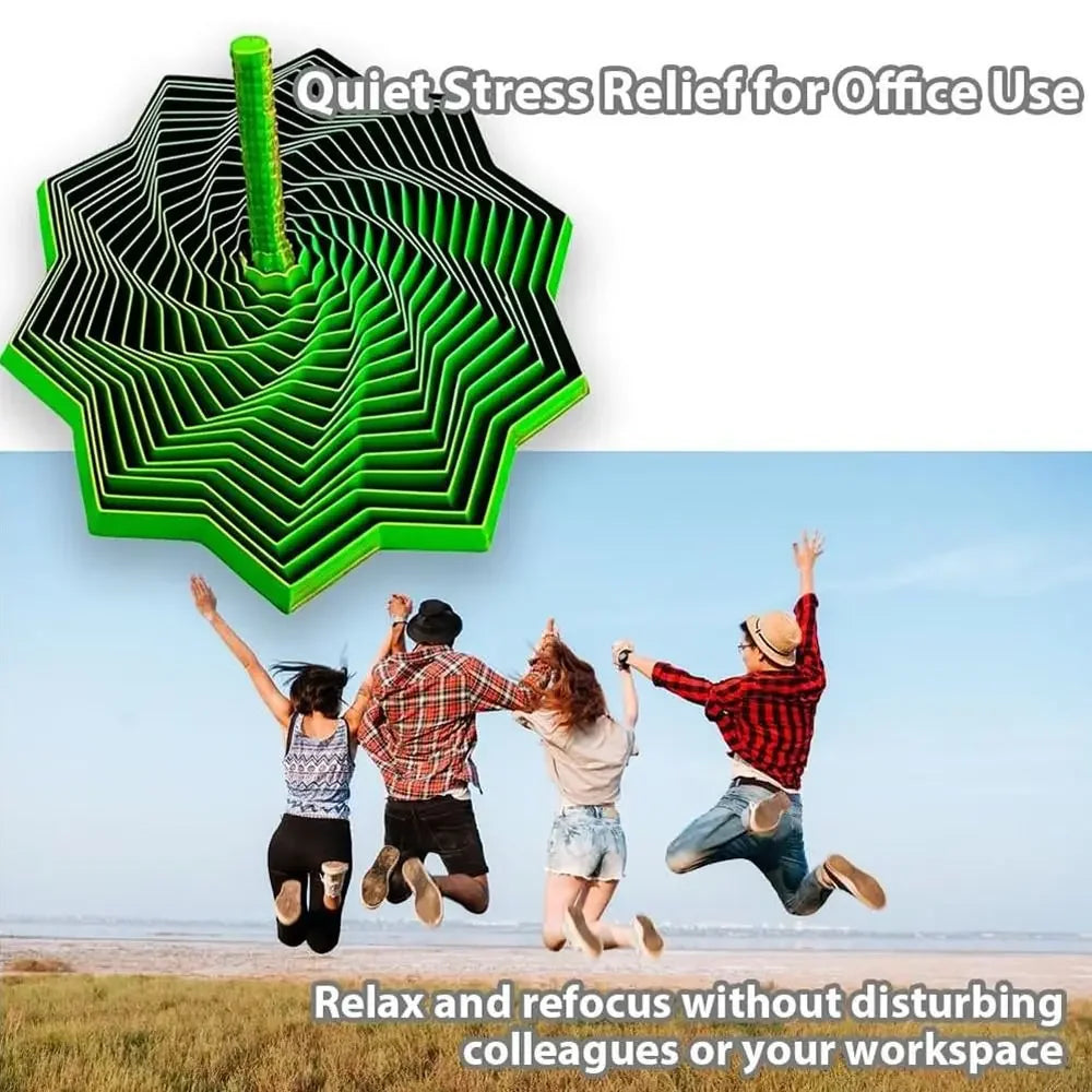 Sensory Fidget Stress Relief Whirling Spiral Decompression