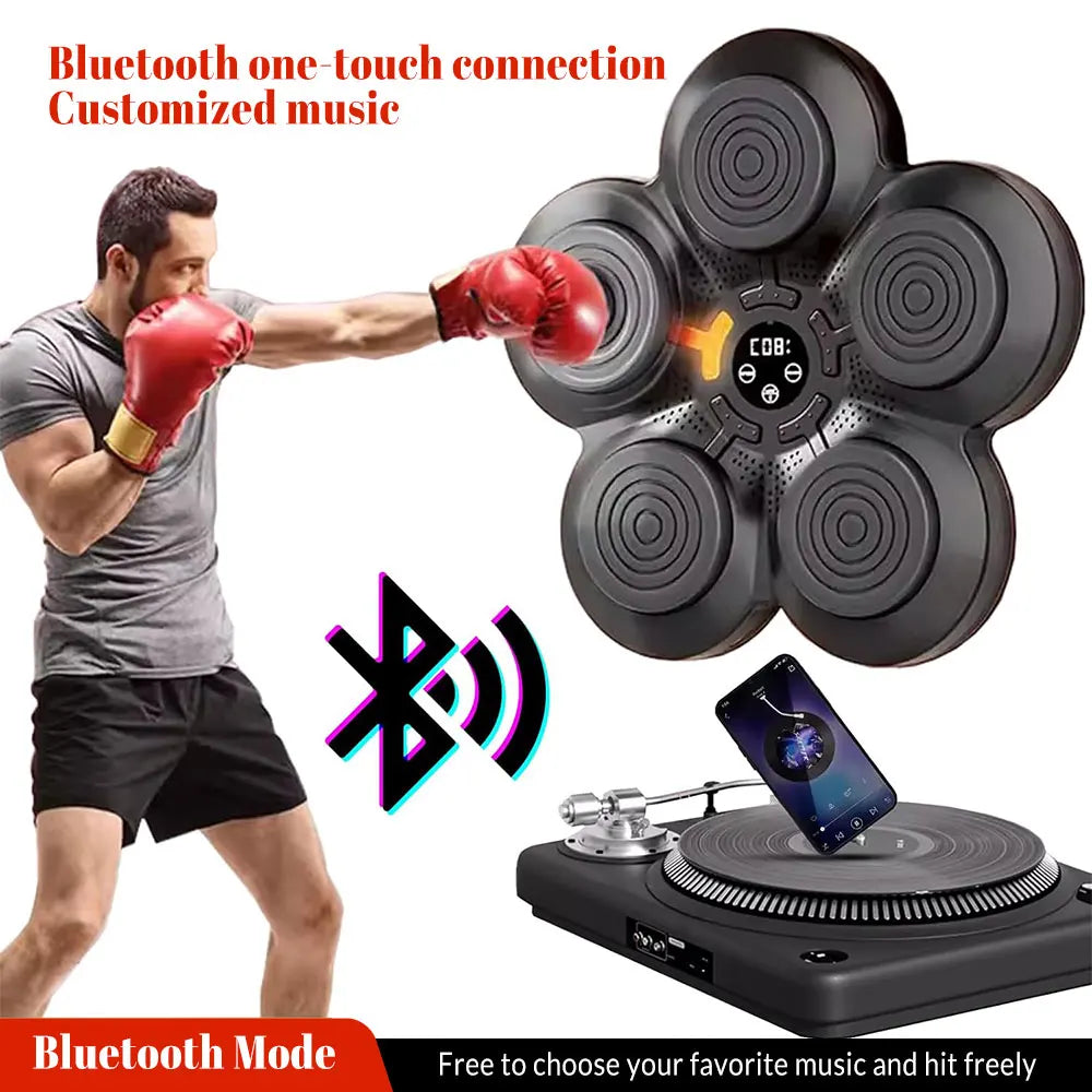 Bluetooth Music Boxing Machine Lighted USB Charging