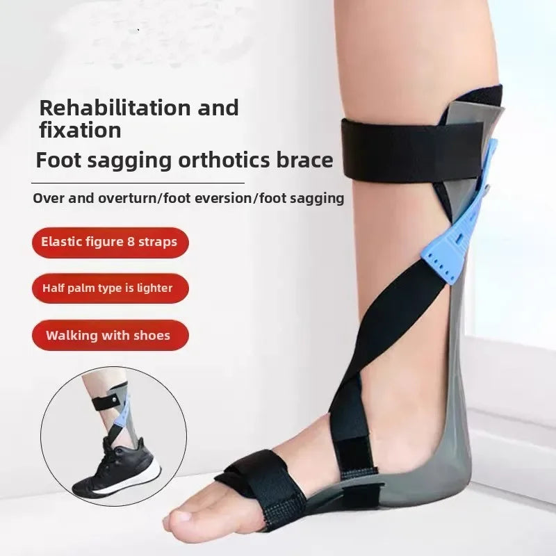 Adjustable Ankle-Foot Support Brace – Mobility Rehabilitation Aid for Drop Foot Alignment, Stability & Daily Comfort