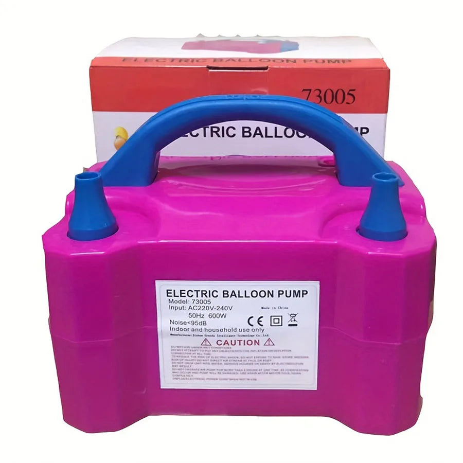 Electric Balloon Pump  Inflator  Dual Nozzle  Decoration