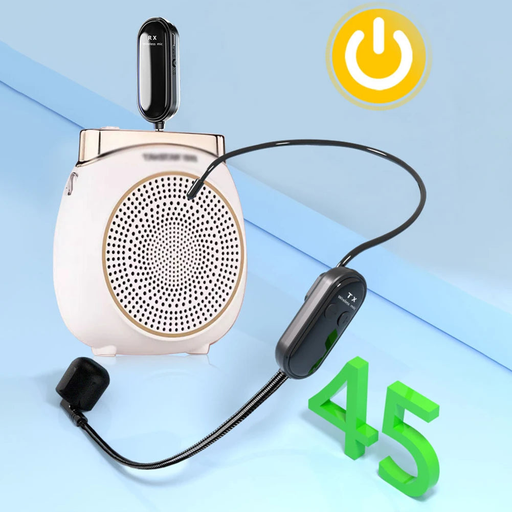 Wireless Microphone Headset Long Range Teaching Stage