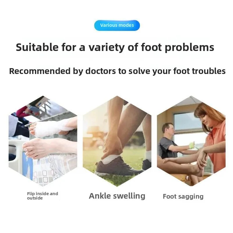 Adjustable Ankle-Foot Support Brace – Mobility Rehabilitation Aid for Drop Foot Alignment, Stability & Daily Comfort