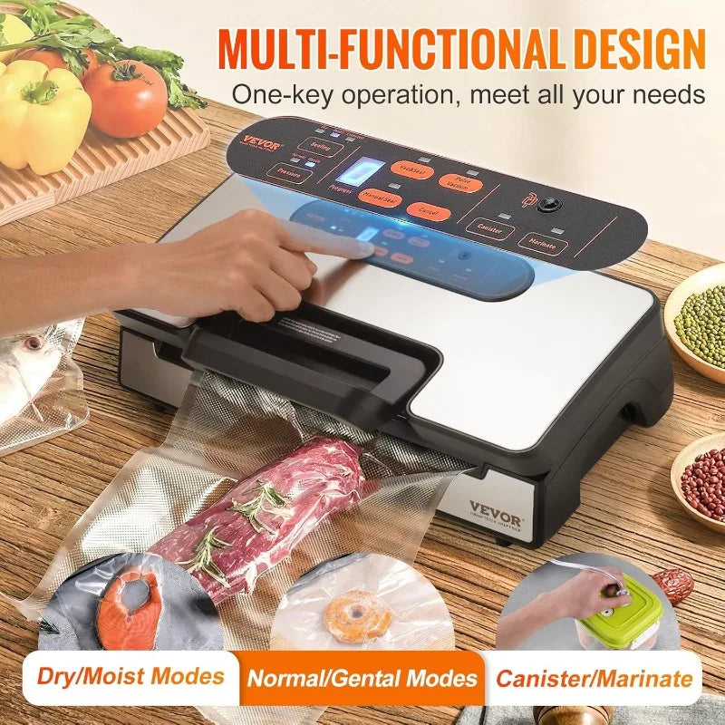 Vacuum Sealer Machine, Food Sealer Dry  Moist