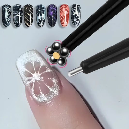 Double Headed Nail Art Gel Polish  Magnetic