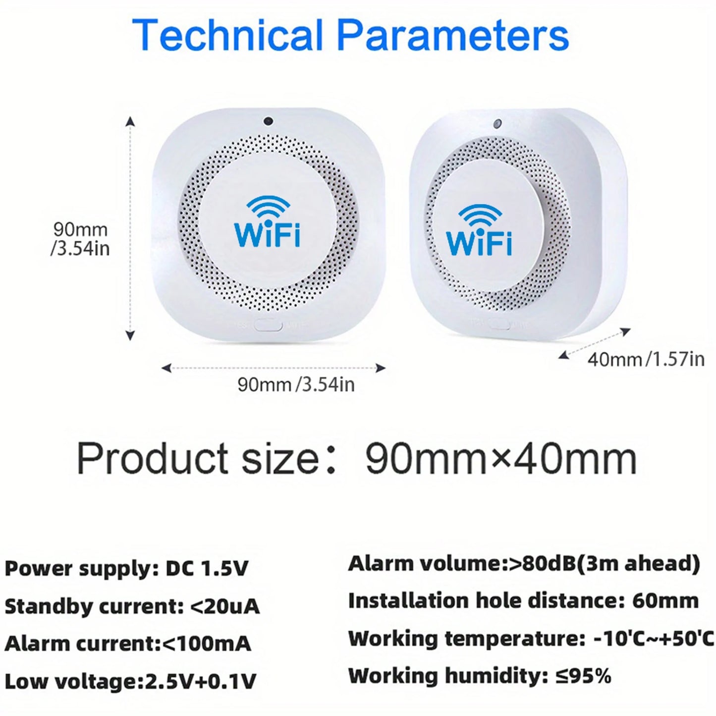 Smart Smoke Alarm  Home Security System Firefighter