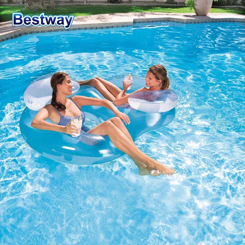 Aquatic Inflatable Waterbed Adult Swimming Circle  Mattress