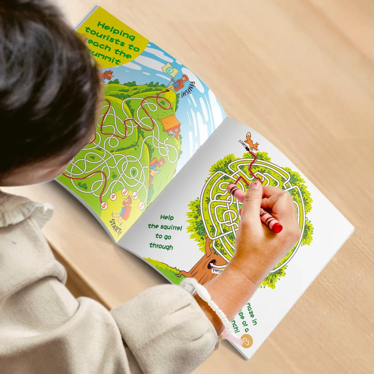 Enchanting Adventures Books: A Collection Of Multithemed Maze Books For Kids
