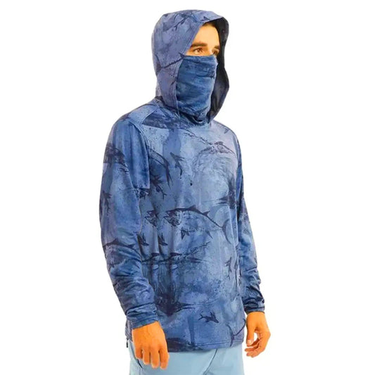 Fishing Hoodie Sailing Breathable Mask Neck Protection
