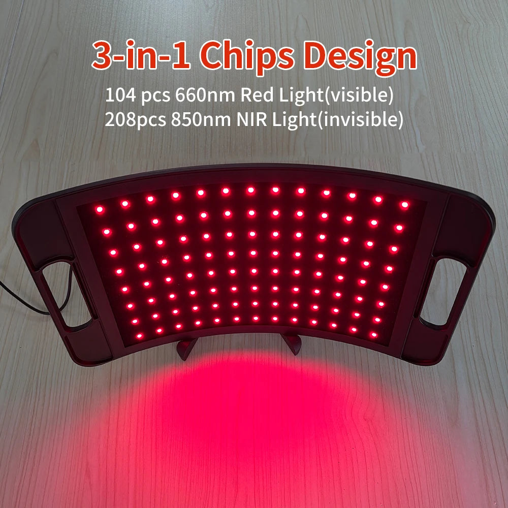 Red Light Lamp Face  Infrared Adjustable  Timer