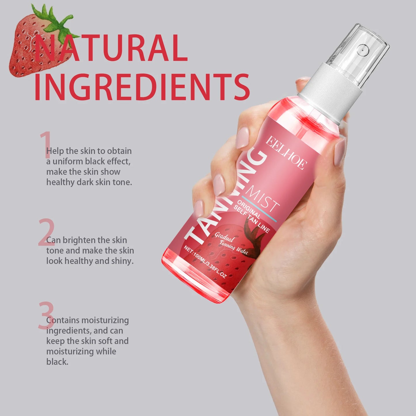 Natural Self Tanning  Body and Face Tan