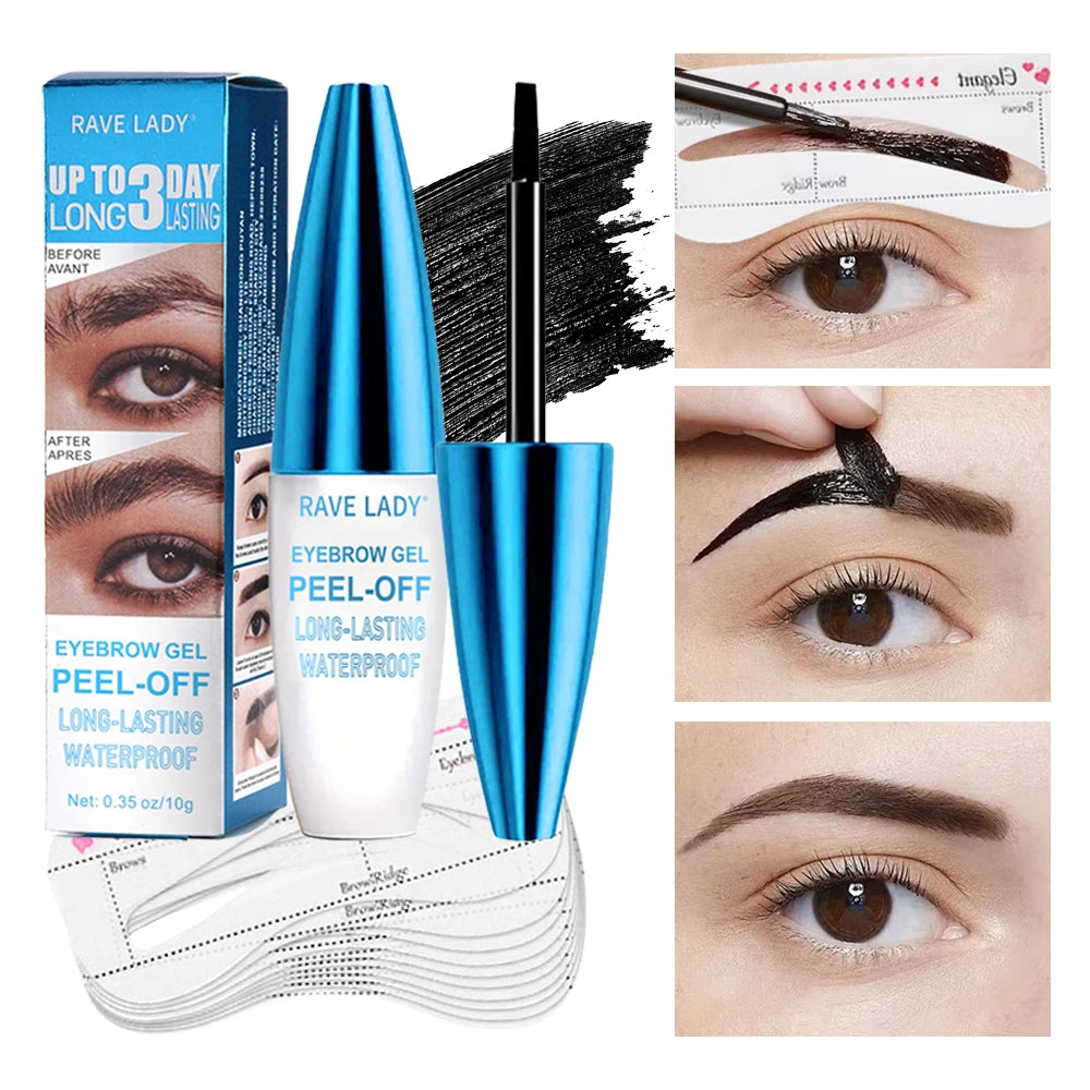 Eyebrow Glue Natural Dye Waterproof Lasting  Tattoo
