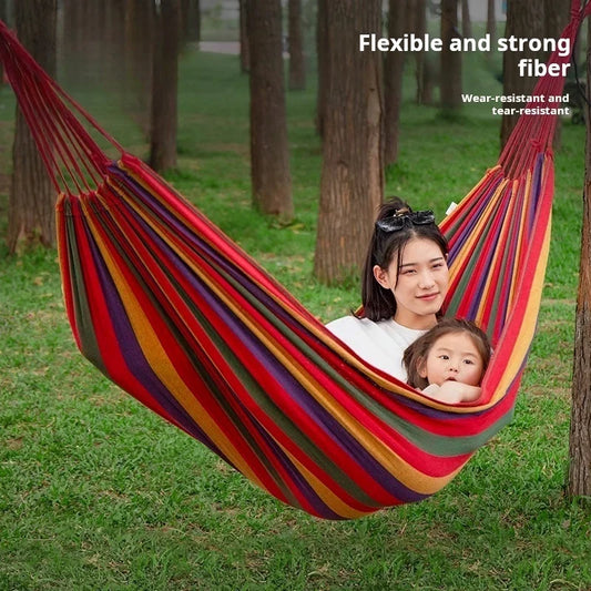 Multi-Functional Hammock Garden Leisure Tree-Friendly Straps