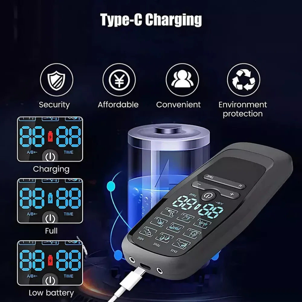 Tens Unit Muscle Therapy Pain Relief  Massager