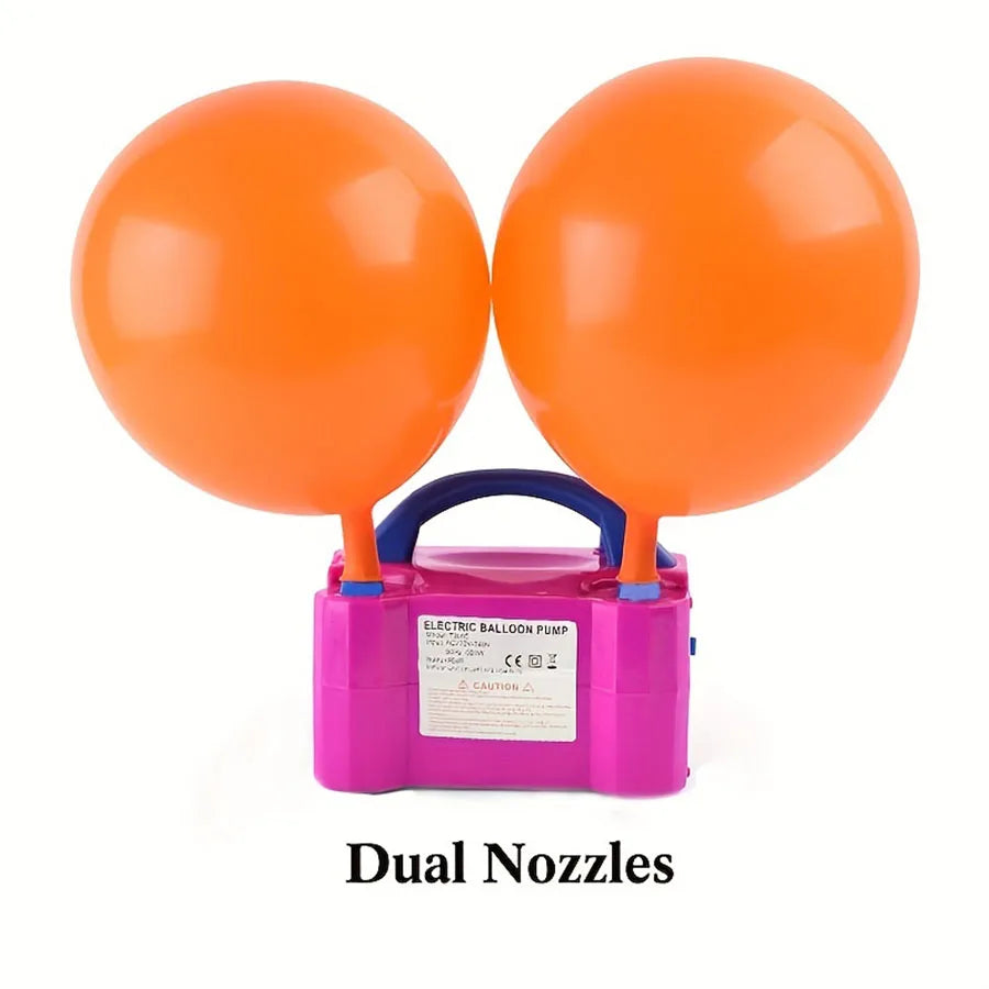 Electric Balloon Pump  Inflator  Dual Nozzle  Decoration