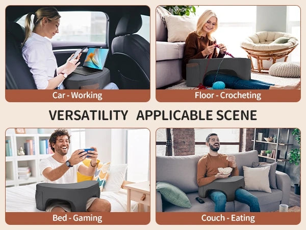 Bed Reading Arm Rest Pillow Gaming  Ergonomic