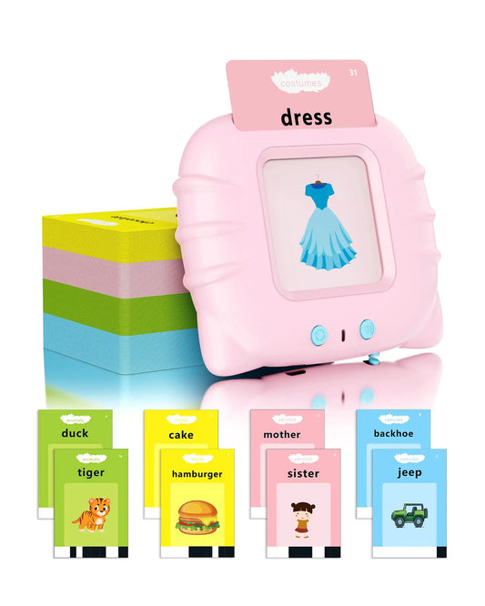 Talking Flash Cards Toddler Girls Speech Therapy