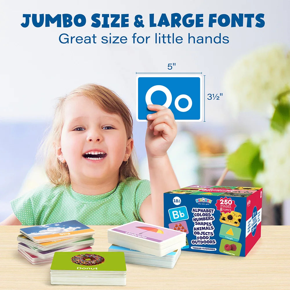 Toddlers Educational Flashcards, Alphabet Number, Preschool Learning