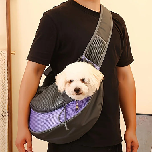 Mesh Breathable  Crossbody Cat  Dog  Travel  Walking