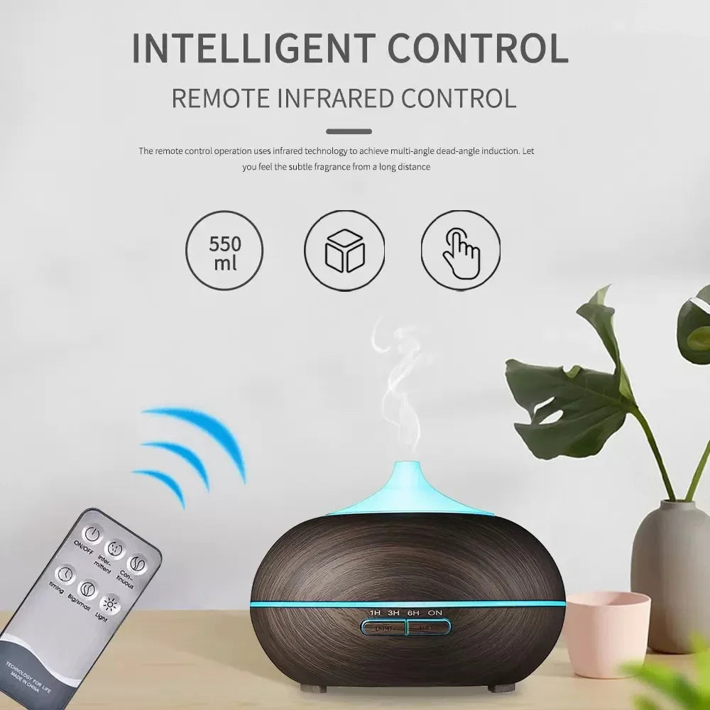 Ultrasonic Aromatherapy Diffuser Essential Oils, Humidifier Mist