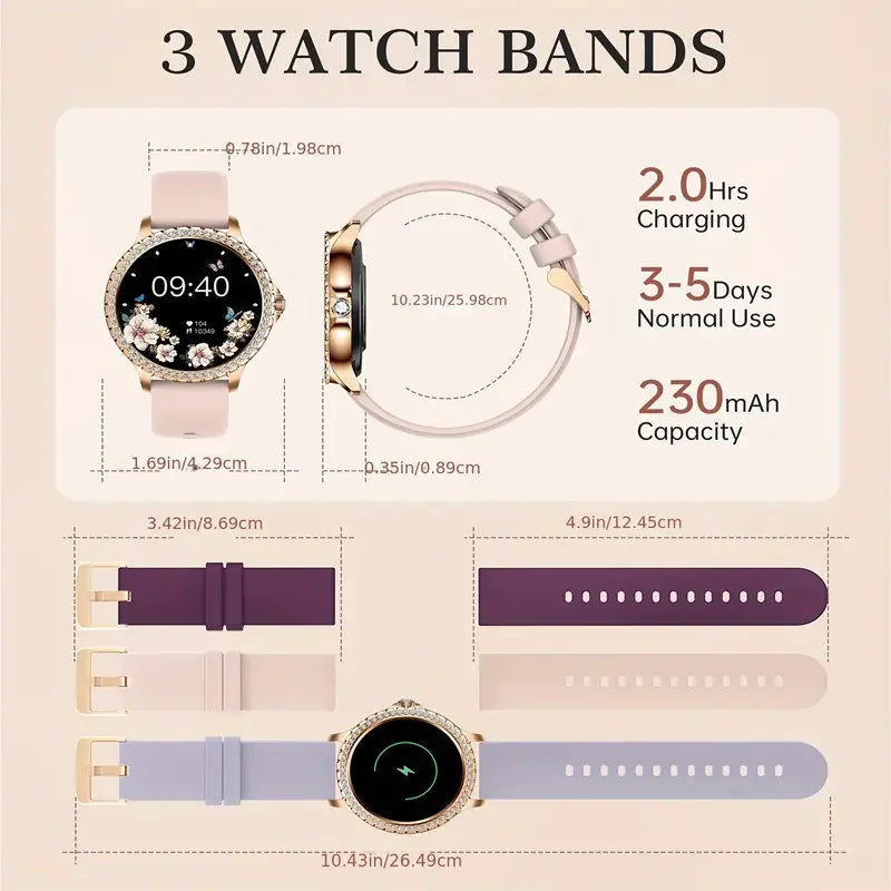 Smartwatch  Women Android  iPhone Sports Mode Fitness