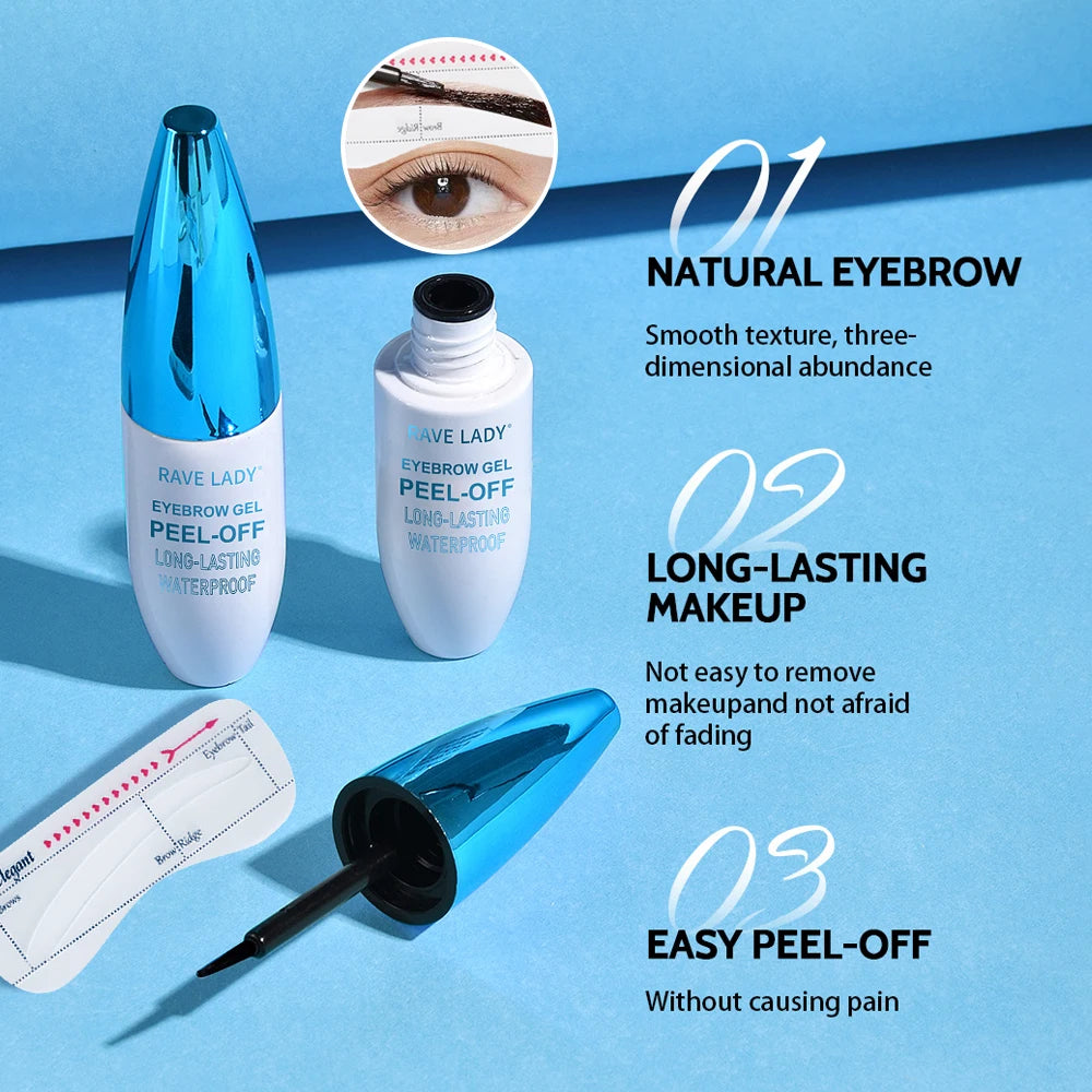 Eyebrow Glue Natural Dye Waterproof Lasting  Tattoo