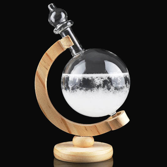 Storm Glass Forecaster Barometer Globe Weather Predictor