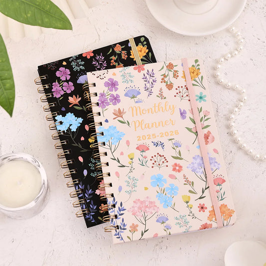25-26  Monthly Calendar Tabs Pocket Organizer