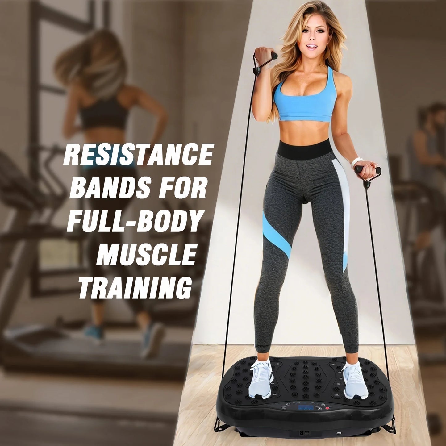 Platform Exercise Training Vibrate Fitness Remote Control