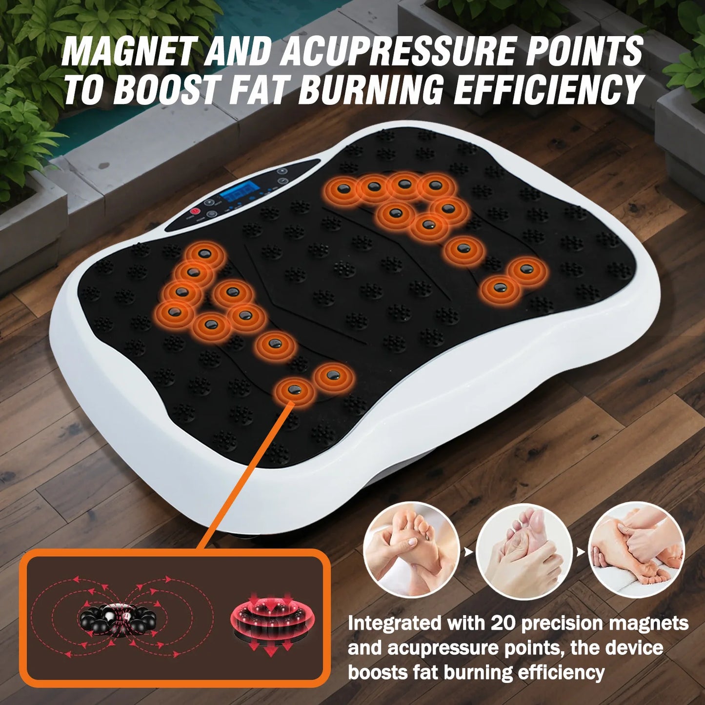 Platform Exercise Training Vibrate Fitness Remote Control