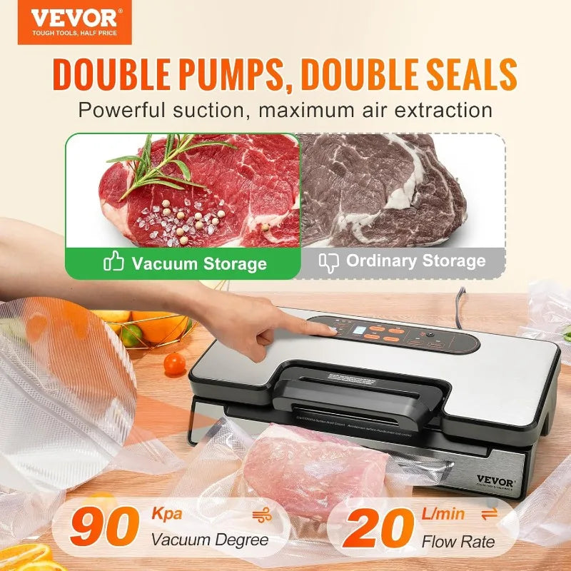 Vacuum Sealer Machine, Food Sealer Dry  Moist