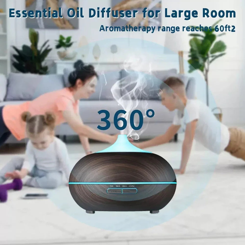 Ultrasonic Aromatherapy Diffuser Essential Oils, Humidifier Mist