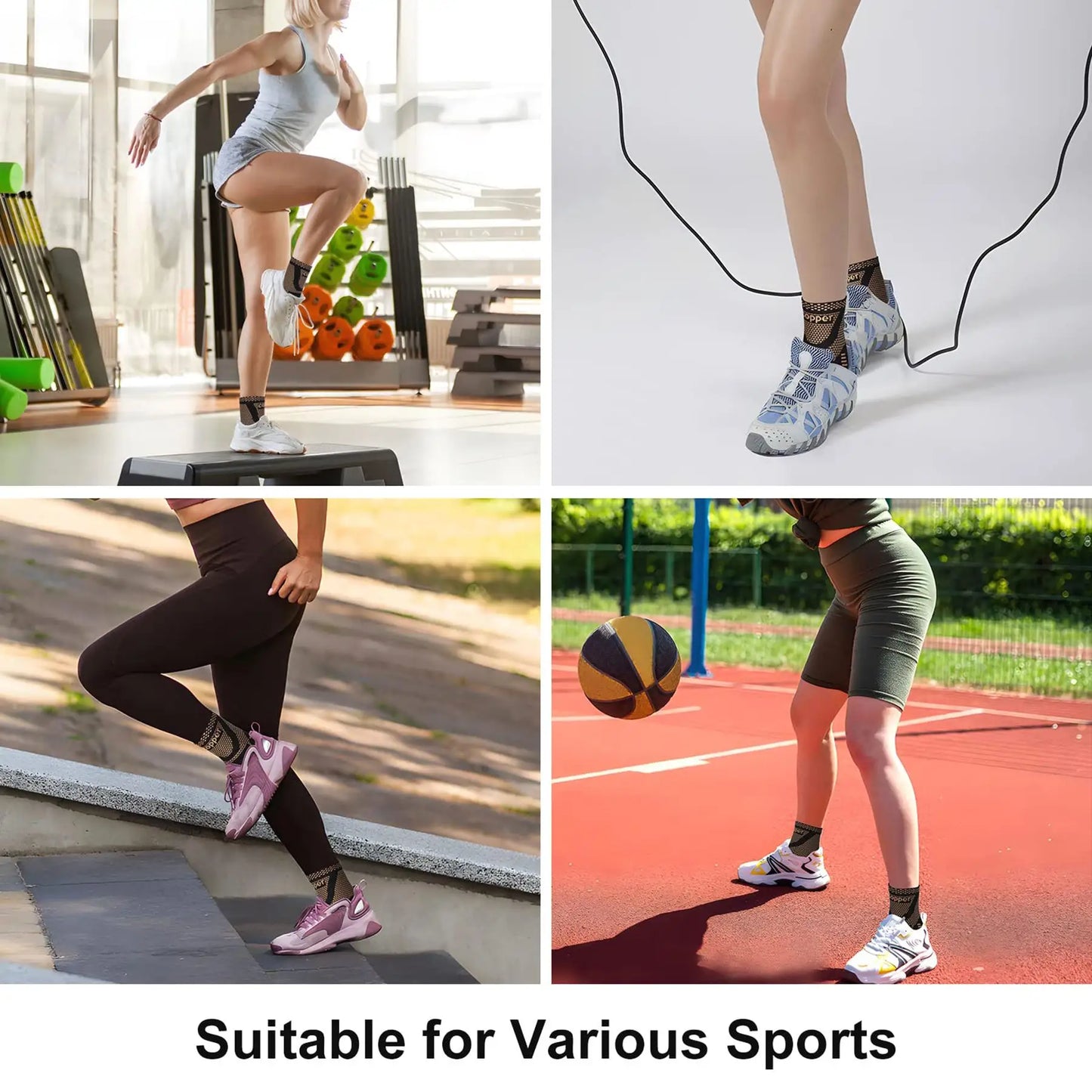 Compression  Copper Foot Sleeve  Tendonitis, Arthritis & Plantar Fasciitis