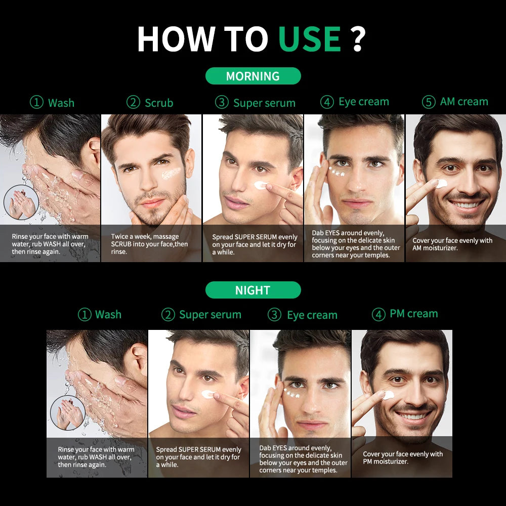 Skin Care Men Firming Increase Hydrate Face